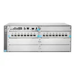 HPE Aruba 5406R 16-port SFP+ (No PSU) v3 zl2 - Commutateur - Géré - 16 x 1 Gigabit - 10 Gigabit SFP+ - Monta... (JL095A)_1